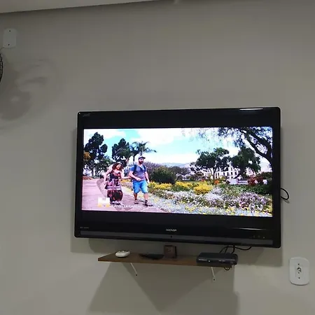 Villa Flat Familiar Com Ar,Wi Fi,Cozinha E Garagem Aparecida  Exterior foto